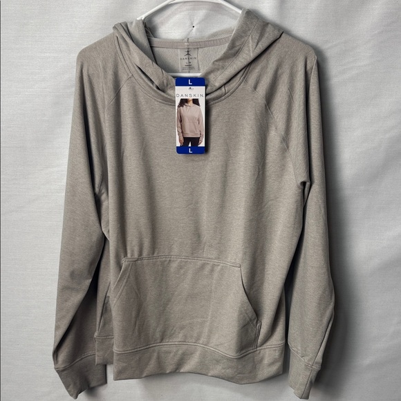 Danskin Tops - Danskin Women’s  Taupe Hoodie Sweater
